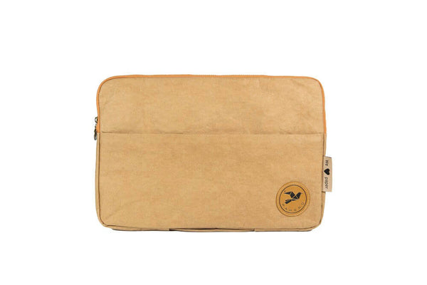 Papero PAPERO Laptoptasche 15,6-Zoll aus Kraftpapier ARMADILLO federleicht, wasserfest, vegan, nachhaltig Exklusivangebot
