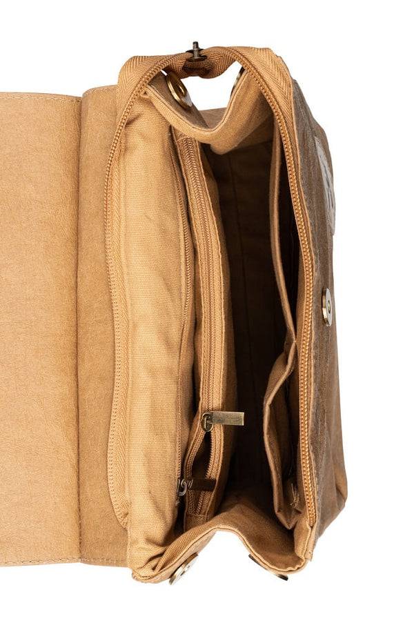 Papero PAPERO Rucksack aus Papier 3 in 1 SALAMANDER 8L robust, wasserfest, vegan, nachhaltig Cyber Monday