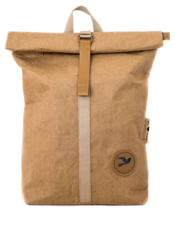 Papero PAPERO Rucksack aus Papier COUGAR 22 L Unisex waschbar, reißfest, wasserfest, nachhaltiger Daypack Weihnachtsangebot