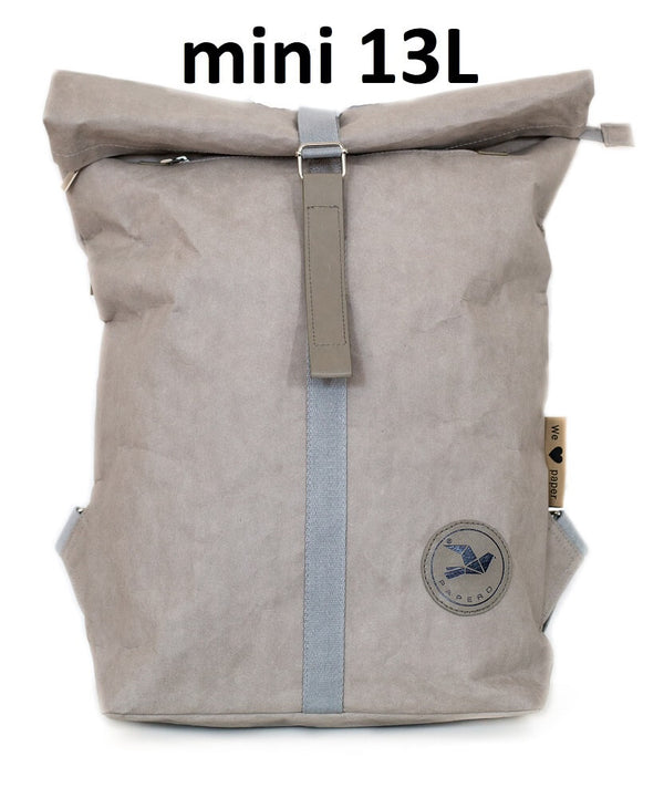 Papero PAPERO Rucksack aus Papier COUGAR MINI 13L waschbar, reißfest, wasserfest, vegan, nachhaltig Osterangebot