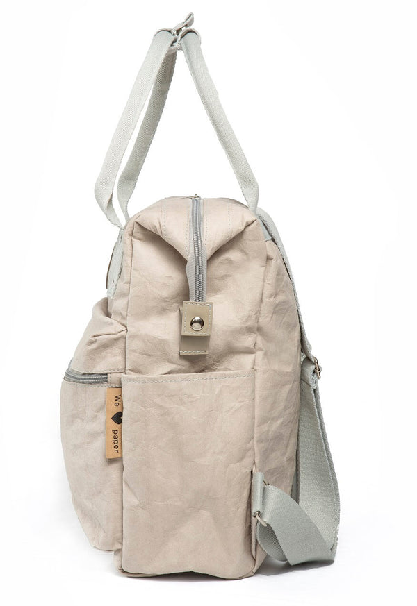 Papero PAPERO Rucksack aus Papier LYNX 12 L Handtaschenrucksack 2 in 1, wasserfest, reißfest Muttertagsangebot