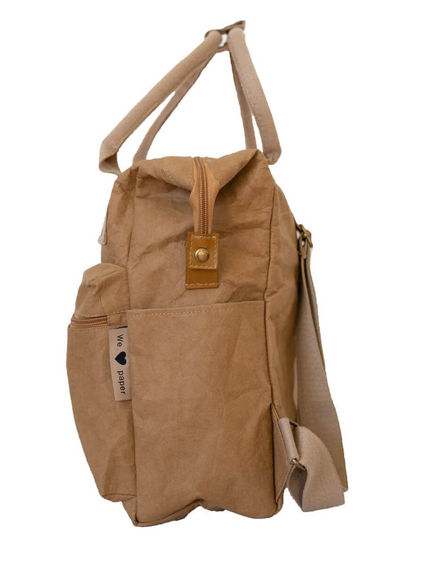 Papero PAPERO Rucksack aus Papier LYNX 12 L Handtaschenrucksack 2 in 1, wasserfest, reißfest Muttertagsangebot