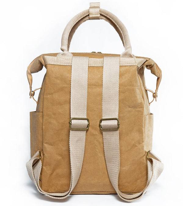 Papero PAPERO Rucksack aus Papier LYNX 12 L Handtaschenrucksack 2 in 1, wasserfest, reißfest Muttertagsangebot