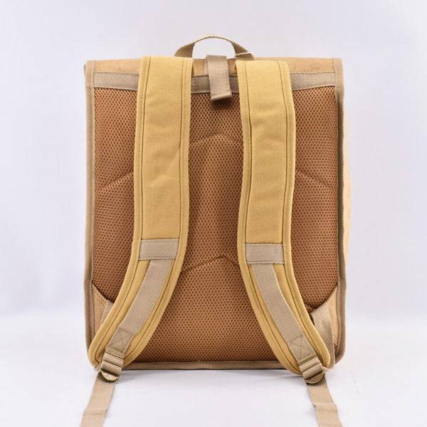 Papero PAPERO Rucksack LIZARD 21 L PRAKTISCH aus waschbarem Kraft Papier leicht, reißfest und wasserfest nachhaltig Valentinstagsangebot