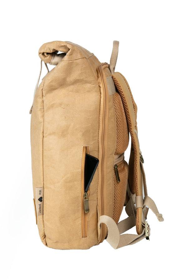Papero PAPERO Rucksack YETI PRO EDITION 26 L DURCHDACHT aus Kraftpapier leicht, reißfest und wasserfest nachhaltig Heißer Verkauf
