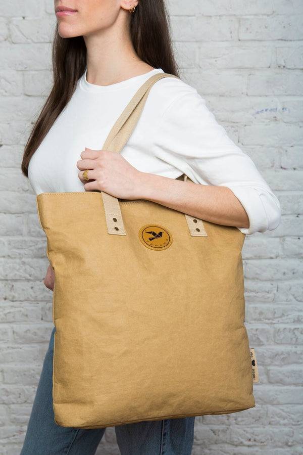 Papero PAPERO Shopper aus Papier KANGOO leicht, wasserfest, reißfest, nachhaltig Top Angebot