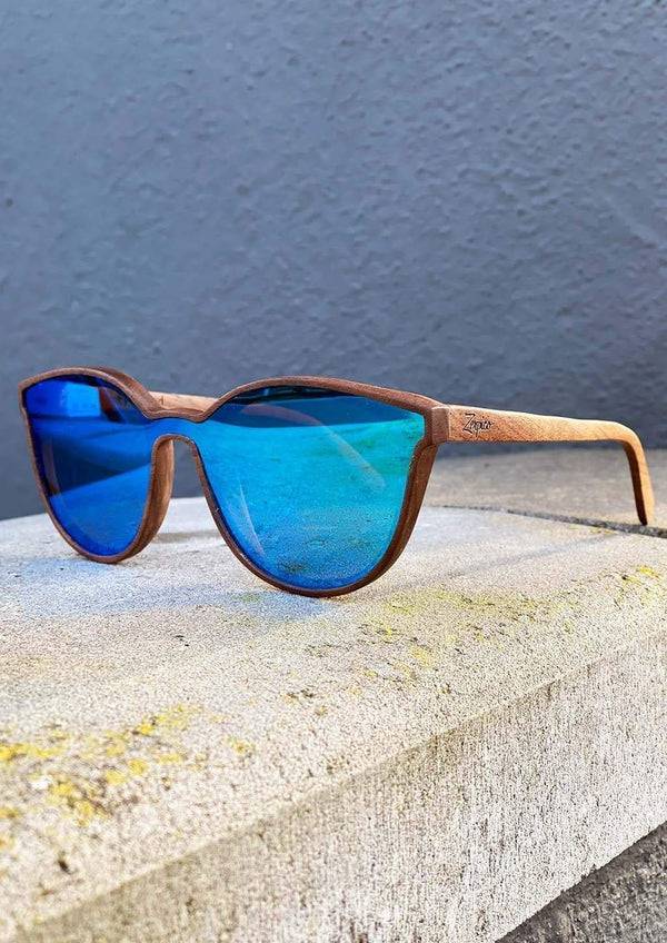 Papero Sonnenbrille Nussbaum Vollholz - Savannah aus Schweden Neueste Mode
