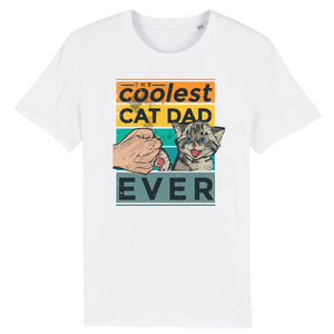 Papero T-Shirt - BIO- CAT DAD - Herren Große Rabatte