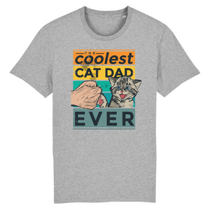 Papero T-Shirt - BIO- CAT DAD - Herren Große Rabatte