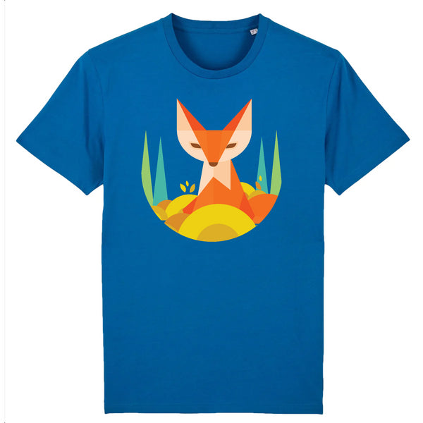 Papero T-SHIRT - BIO- Fox Geometric - HERREN Begrenzte Freigabe