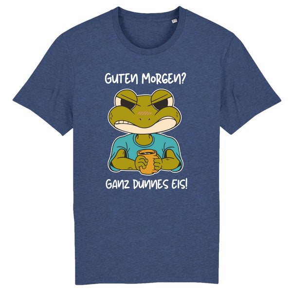Papero T-SHIRT - BIO- Frog Guten Morgen dünnes Eis - HERREN JETZT KAUFEN