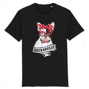 Papero T-Shirt- BIO- FRENCH BULLY ROCKERBULLY- Herren Letzter Tag