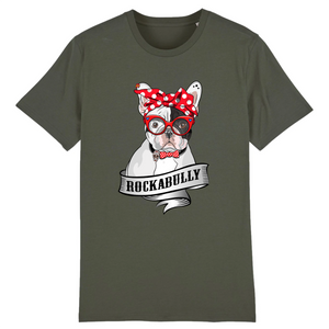 Papero T-Shirt- BIO- FRENCH BULLY ROCKERBULLY- Herren Letzter Tag