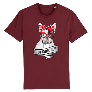 Papero T-Shirt- BIO- FRENCH BULLY ROCKERBULLY- Herren Letzter Tag