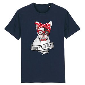 Papero T-Shirt- BIO- FRENCH BULLY ROCKERBULLY- Herren Letzter Tag