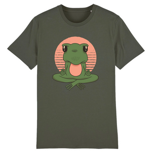 Papero T-Shirt- BIO- FROSCH YOGA VINTAGE- Herren Bis zu 50% Rabatt
