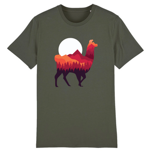 Papero T-Shirt- BIO- LAMA- Herren Nur für heute