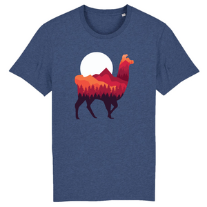 Papero T-Shirt- BIO- LAMA- Herren Nur für heute