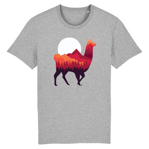 Papero T-Shirt- BIO- LAMA- Herren Nur für heute