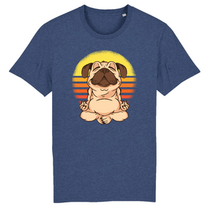 Papero T-Shirt- BIO- MOPS YOGA VINTAGE- Herren Vierteljährliche Förderung