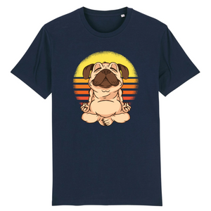 Papero T-Shirt- BIO- MOPS YOGA VINTAGE- Herren Vierteljährliche Förderung