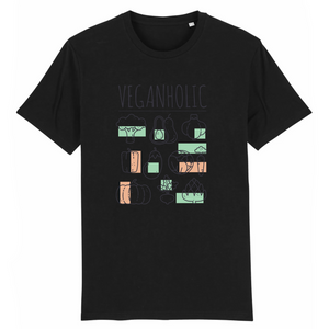 Papero T-Shirt- BIO- VEGANHOLIC- Herren Clearance-Verkauf