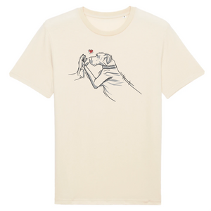 Papero T-Shirt - BIO- Great-dane-love - Herren Kostenloser Versand international