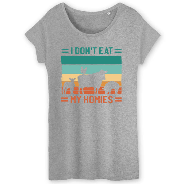Papero T-SHIRT - BIO- I dont eat my homies - Damen Speichern exportieren