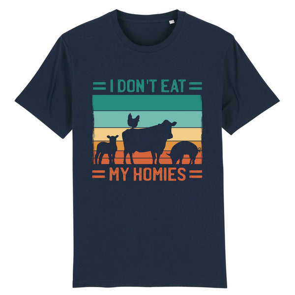 Papero T-Shirt - BIO- I Don`t EAT my Homies - Herren Black Friday Preise