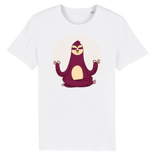 Papero T-Shirt - BIO- MEDITATION SLOTH - Herren zollfrei