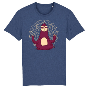 Papero T-Shirt - BIO- MEDITATION SLOTH - Herren zollfrei
