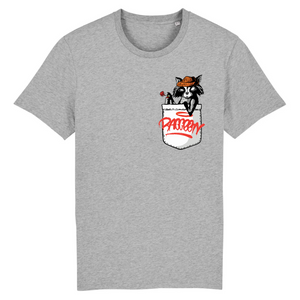 Papero T-Shirt - BIO- Pocket Racoon - Herren Verkauf