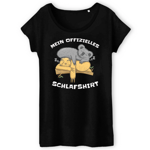 Papero T-SHIRT - BIO- Sloth Sleep3- Damen Blitzverkäufe