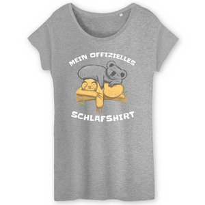 Papero T-SHIRT - BIO- Sloth Sleep3- Damen Blitzverkäufe