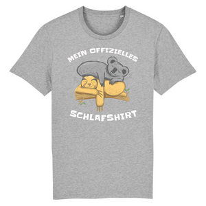 Papero T-SHIRT - BIO- Sloth Sleep3- Herren Kostenloser Versand