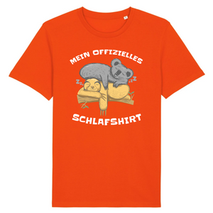 Papero T-SHIRT - BIO- Sloth Sleep3- Herren Kostenloser Versand