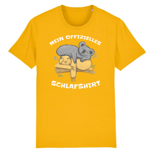 Papero T-SHIRT - BIO- Sloth Sleep3- Herren Kostenloser Versand