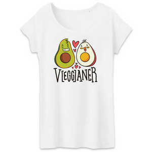 Papero T-Shirt - BIO- V[EGG]IANER - Damen Begrenztes Angebot
