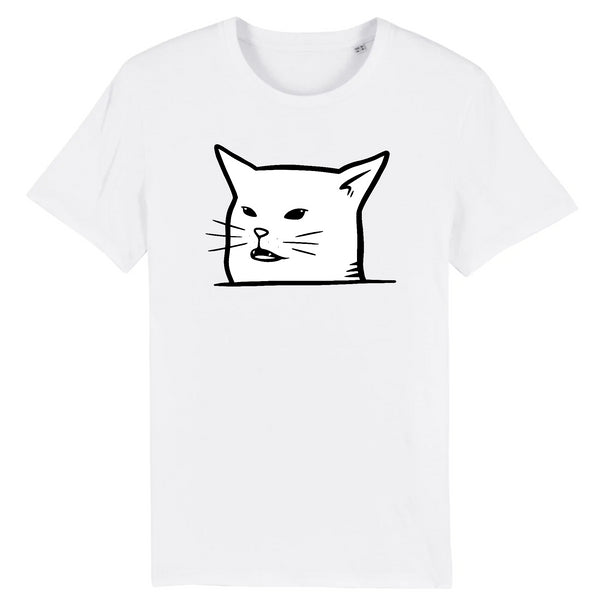 Papero T-SHIRT - BIO- White Cat - HERREN Saisonschlussverkauf
