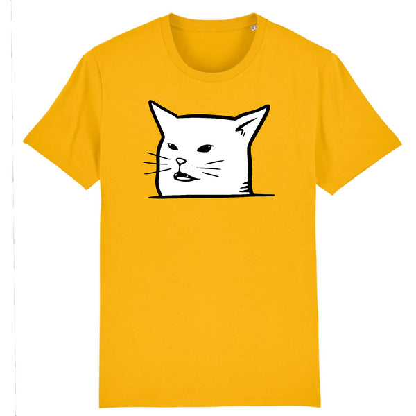 Papero T-SHIRT - BIO- White Cat - HERREN Saisonschlussverkauf