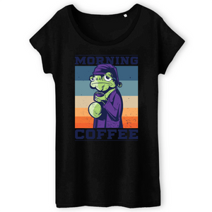 Papero T-SHIRT - BIO-Morning Coffee- Damen Black Friday