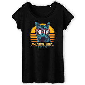 Papero T-Shirt- BIO- AWESOME SINCE 1989- Damen Osterangebot