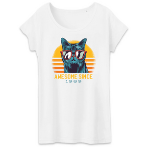 Papero T-Shirt- BIO- AWESOME SINCE 1989- Damen Osterangebot