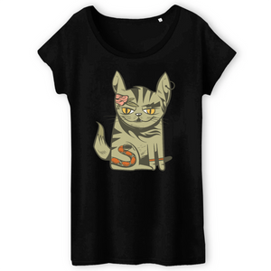 Papero T-Shirt- BIO- CAT SASSY- Damen Vatertagsangebot