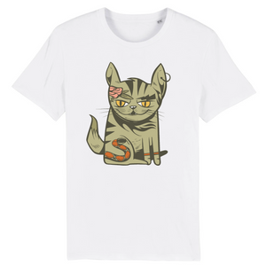 Papero T-Shirt- BIO- CAT SASSY- Herren Valentinstagsangebot