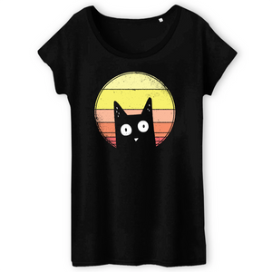 Papero T-Shirt- BIO- CAT VINTAGE- Damen Jubiläumsangebot