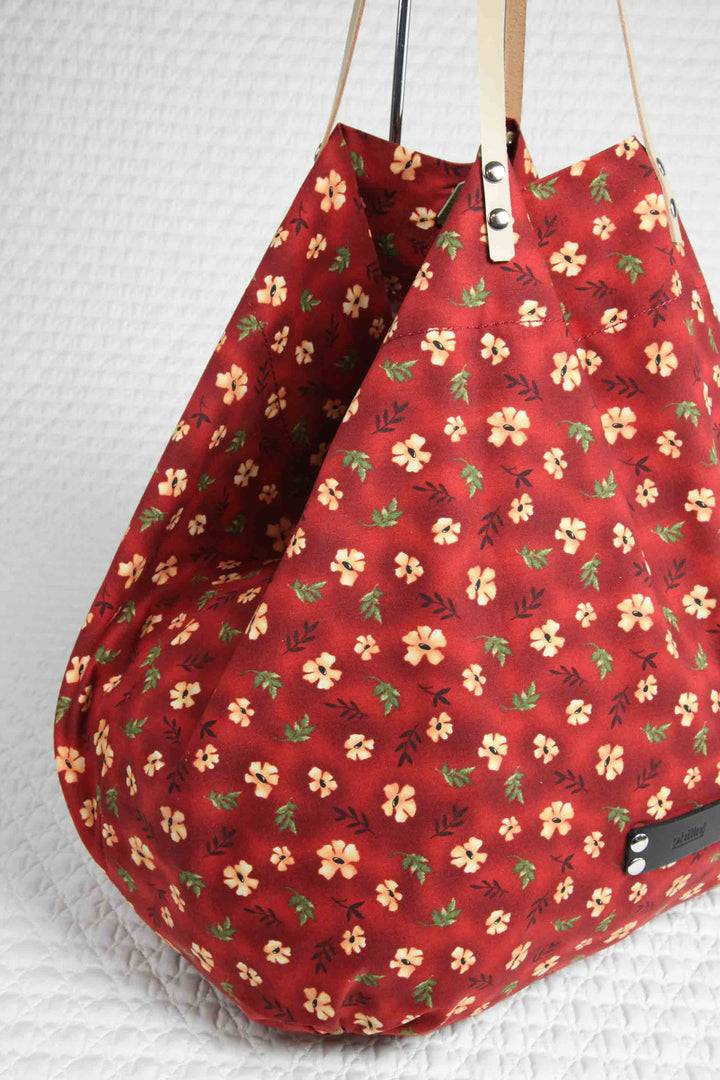 Philini Mini Flowers Shopper rot Sonderangebot der Fabrik