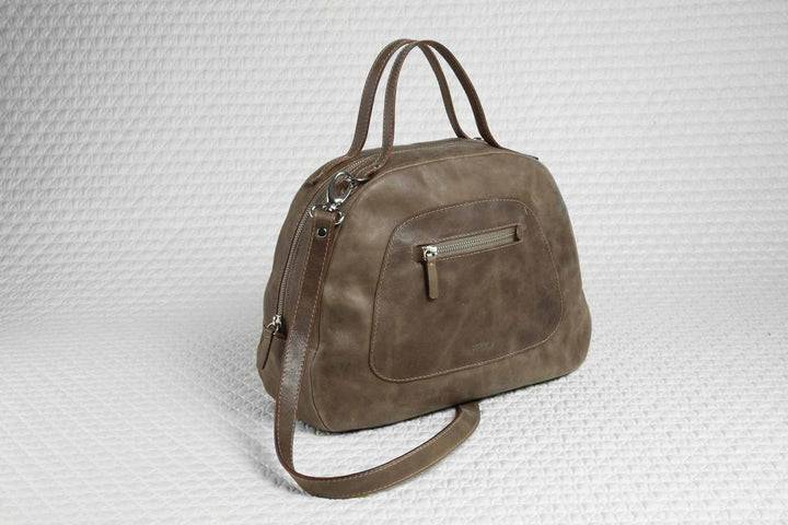 Philini Vintage-Handtasche in Cappuccino - Domi 50% Rabatt für begrenzte Zeit