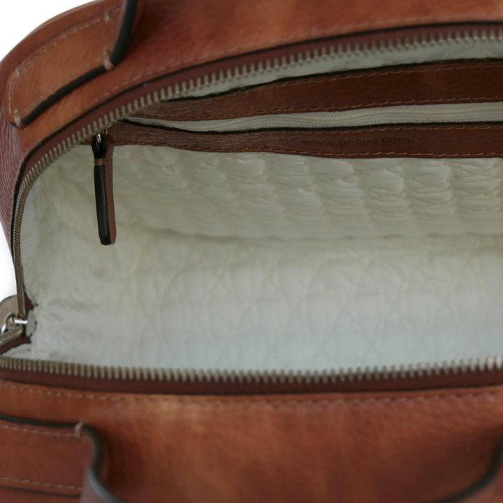Philini Handtasche Vintagestyle in cognac Domi Rabatte dieses Monats
