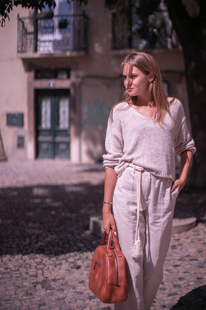 Philini Handtasche Vintagestyle in cognac Domi Rabatte dieses Monats